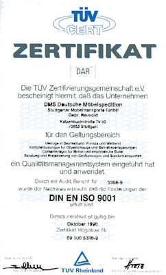 ISO 9001 - Zertifikat, Qualitätsmanagement